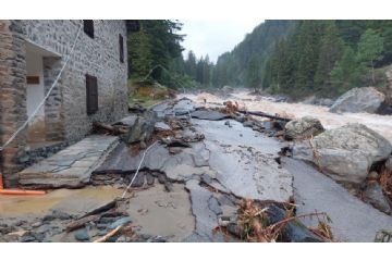 Strada rotta, maltempo