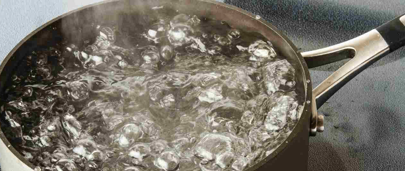 Pentola acqua bollente