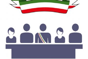 Consiglio comunale bandiera italiana