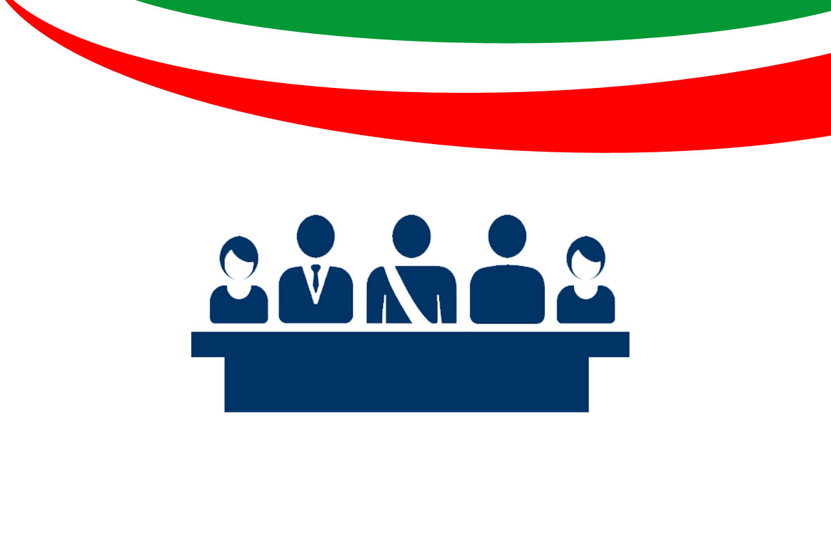 Consiglio comunale bandiera