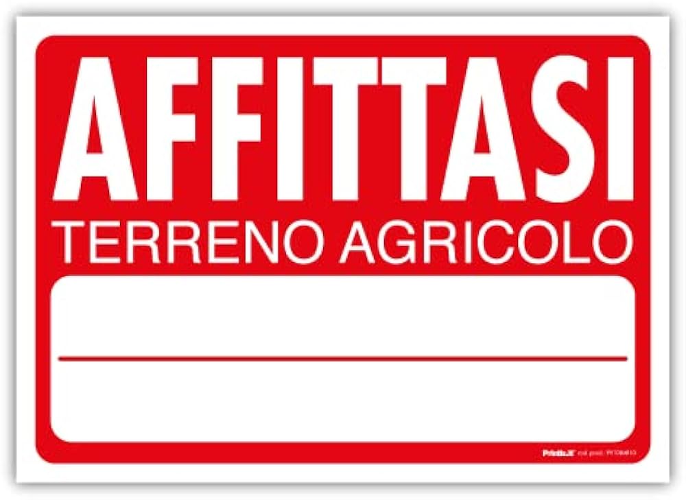 Cartello affittasi